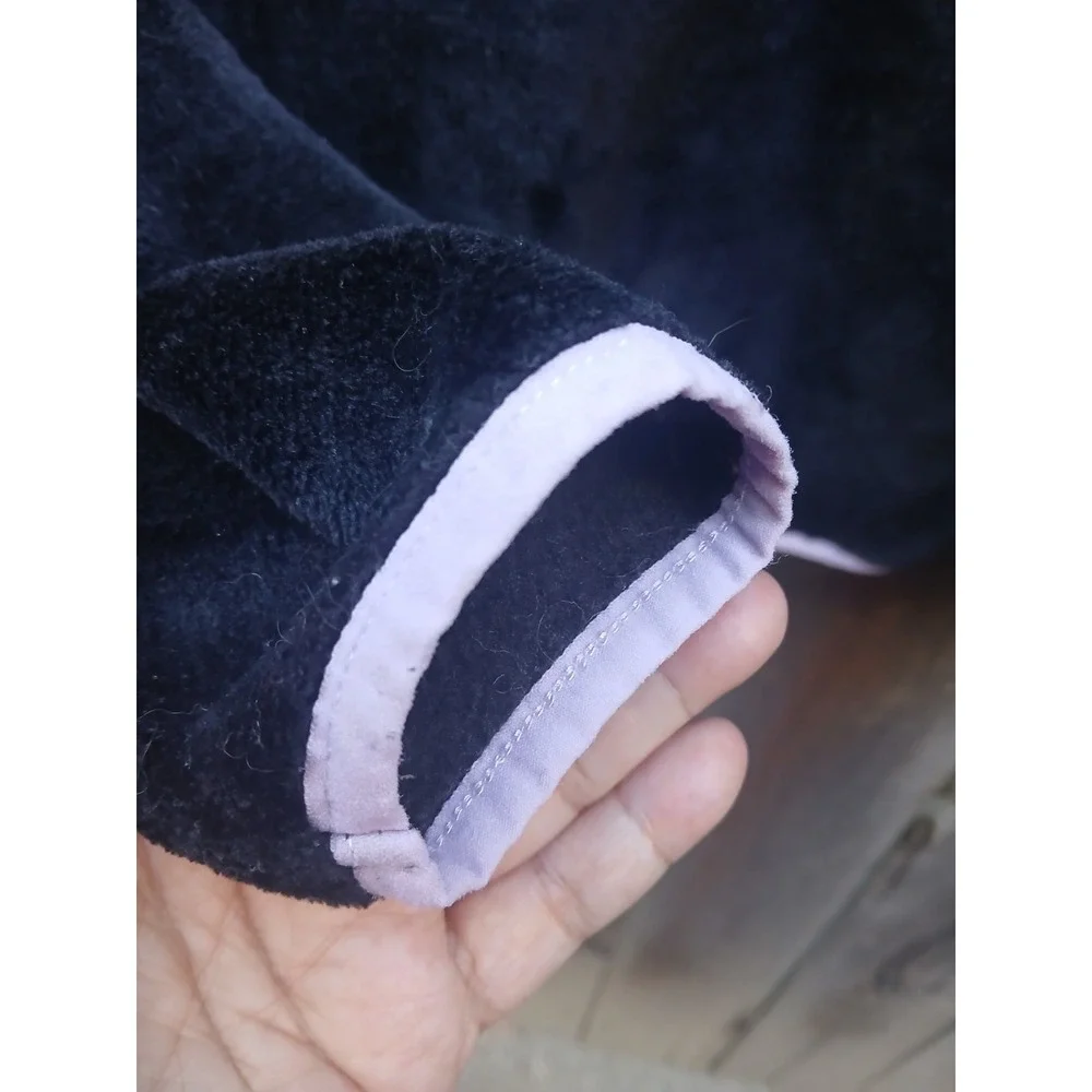Sanrio Kuromi Plush Fleece 1/4 Zip Sweatshirt Girls Size Xl Kuromicore Cozy Pink